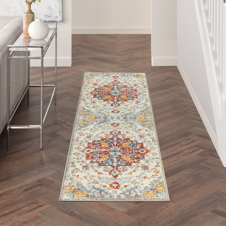 Nourison Passion Psn52 Ivory Multicolor Rug - Nourison - 99446968593