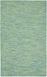 Nourison Positano Pos01 Blue/Green Rug - Nourison - 99446842206