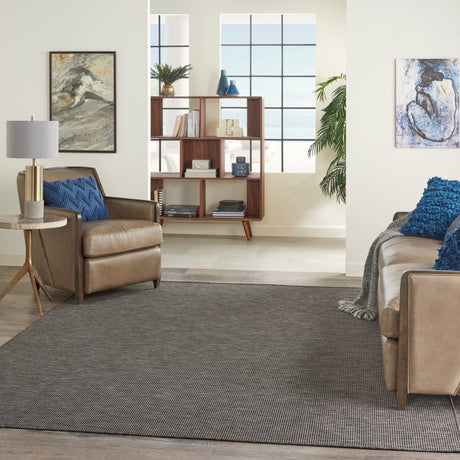 Nourison Positano Pos01 Charcoal Rugs - Nourison - 99446790934