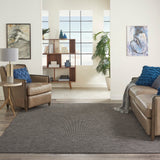 Nourison Positano Pos01 Charcoal Rugs - Nourison - 99446842244
