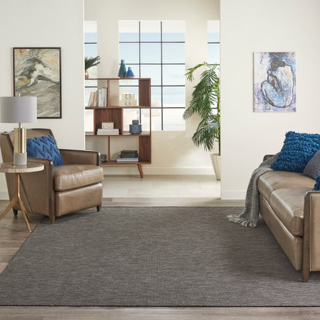 Nourison Positano Pos01 Charcoal Rugs - Nourison - 99446842244