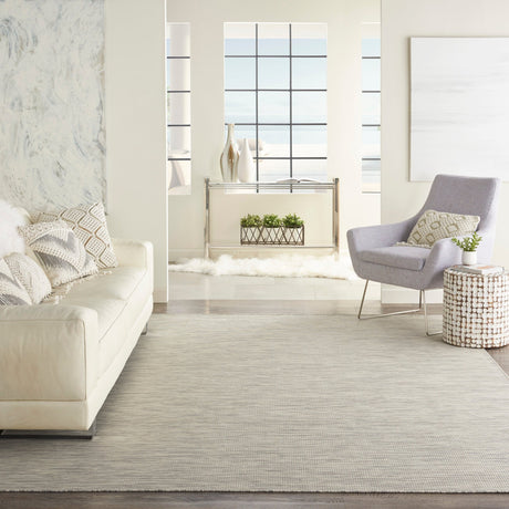 Nourison Positano Pos01 Light Grey Rugs - Nourison - 99446842275