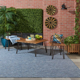 Nourison Positano Pos01 Navy Blue Rugs - Nourison - 99446792112