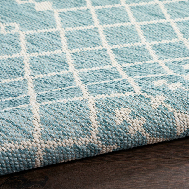 Nourison Positano Pos02 Aqua Rug - Nourison - 99446902498