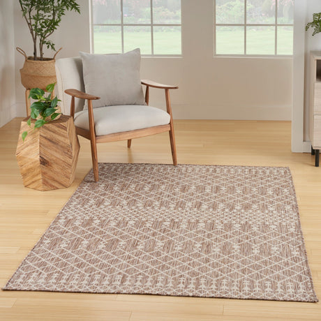 Nourison Positano Pos02 Beige Rug - Nourison - 99446902559