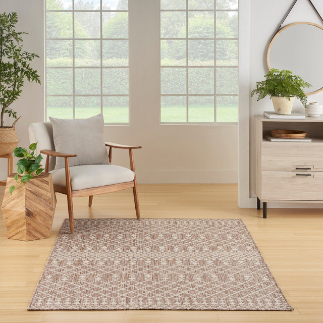 Nourison Positano Pos02 Beige Rug - Nourison - 99446902559