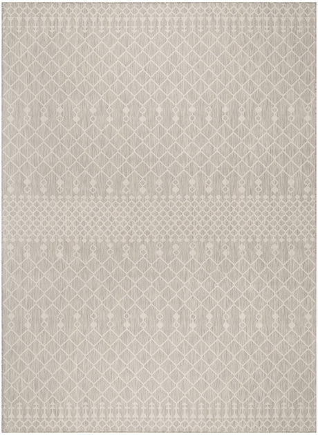 Nourison Positano Pos02 Light Grey Rug - Nourison - 99446902801