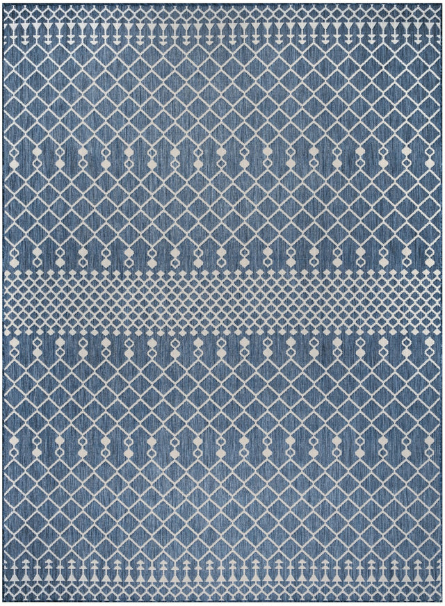 Nourison Positano Pos02 Navy Blue Rug - Nourison - 99446902924