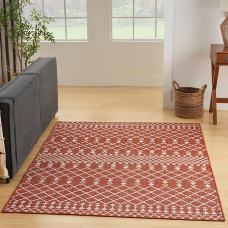 Nourison Positano Pos02 Terracotta Rug - Nourison - 99446902986