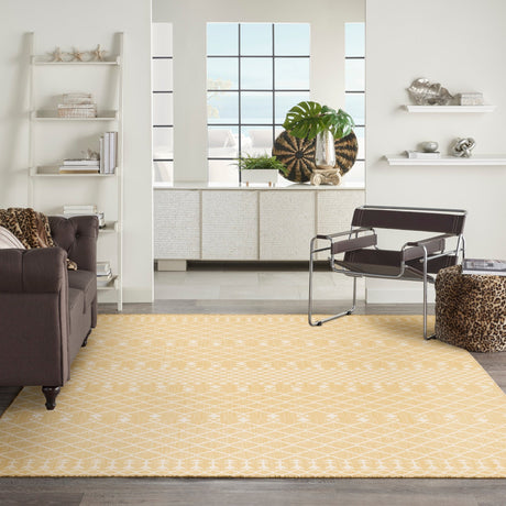 Nourison Positano Pos02 Yellow Rug - Nourison - 99446903112