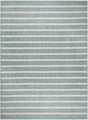 Nourison Positano Pos03 Aqua Ivory Rug - Nourison - 99446903174