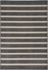 Nourison Positano Pos03 Black Ivory Rug - Nourison - 99446903303