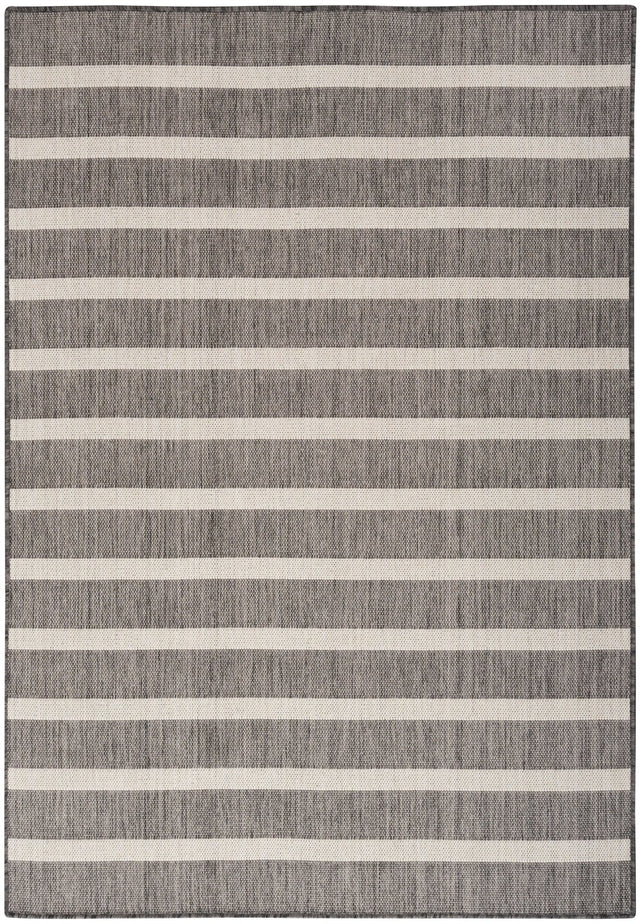 Nourison Positano Pos03 Charcoal Ivory Rug - Nourison - 99446903563