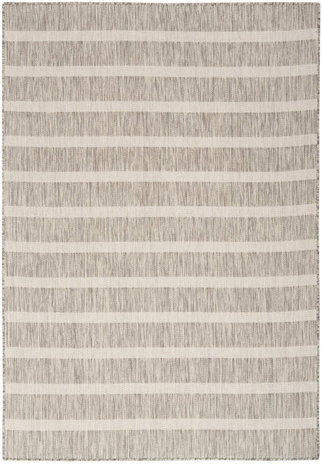 Nourison Positano Pos03 Grey Ivory Rug - Nourison - 99446903624