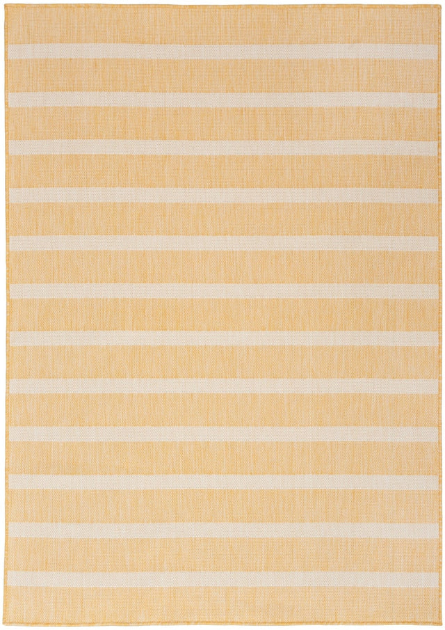 Nourison Positano Pos03 Yellow Ivory Rug - Nourison - 99446903938