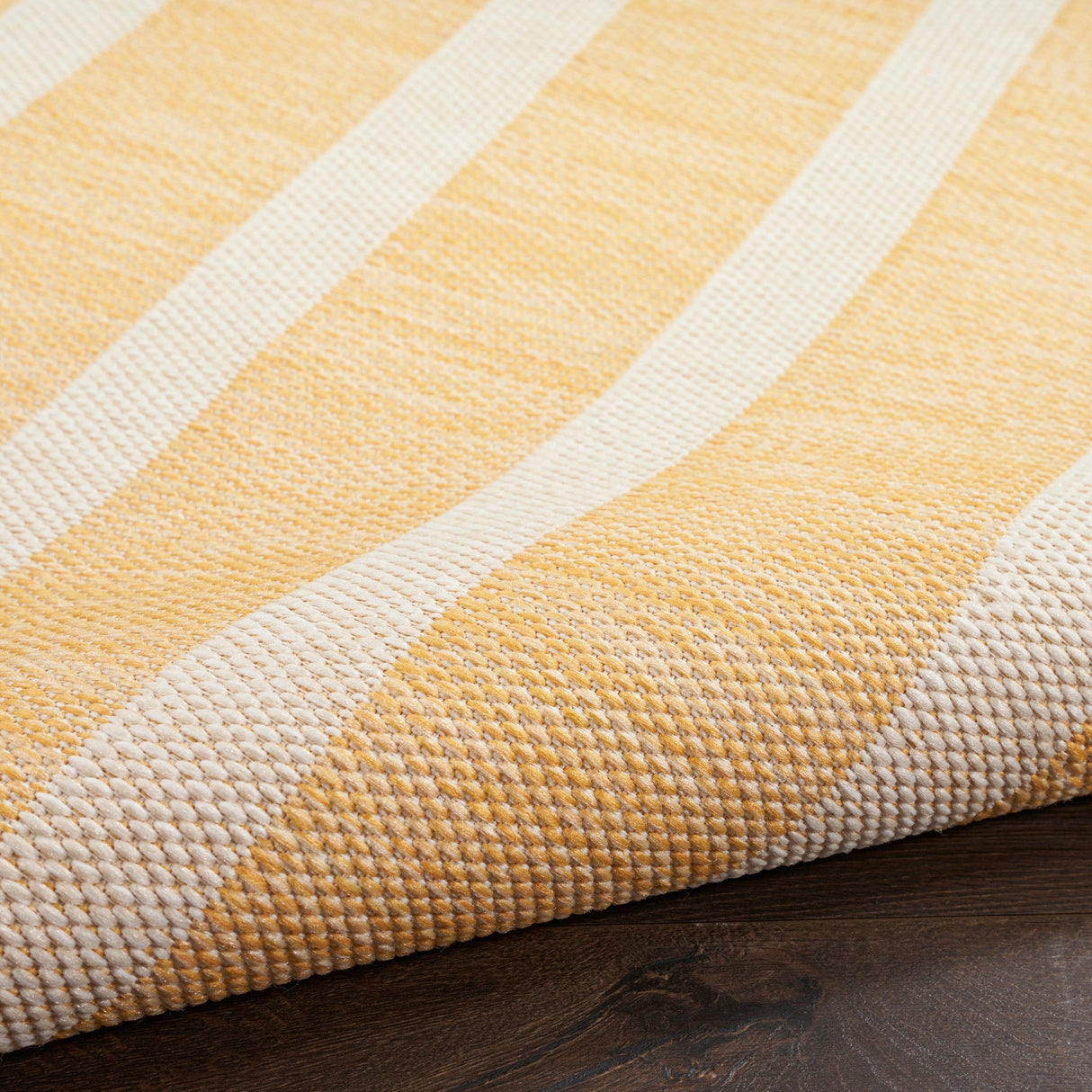 Nourison Positano Pos03 Yellow Ivory Rug - Nourison - 99446903938