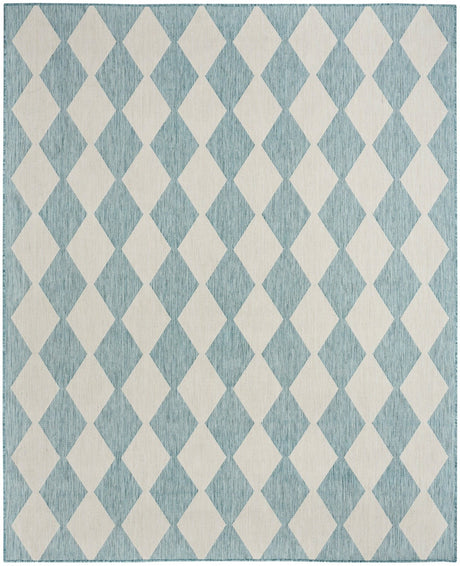 Nourison Positano Pos04 Aqua Rug - Nourison - 99446938237