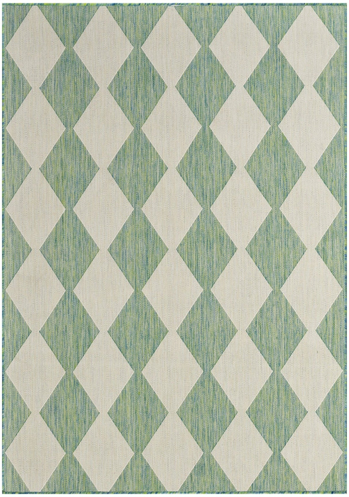 Nourison Positano Pos04 Blue Green Rug - Nourison - 99446938350