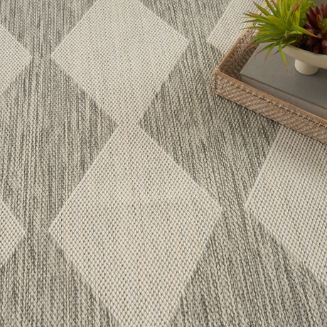 Nourison Positano Pos04 Light Grey Rug - Nourison - 99446938473