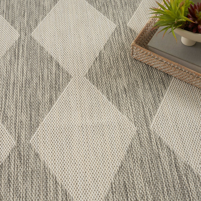 Nourison Positano Pos04 Light Grey Rug - Nourison - 99446938473