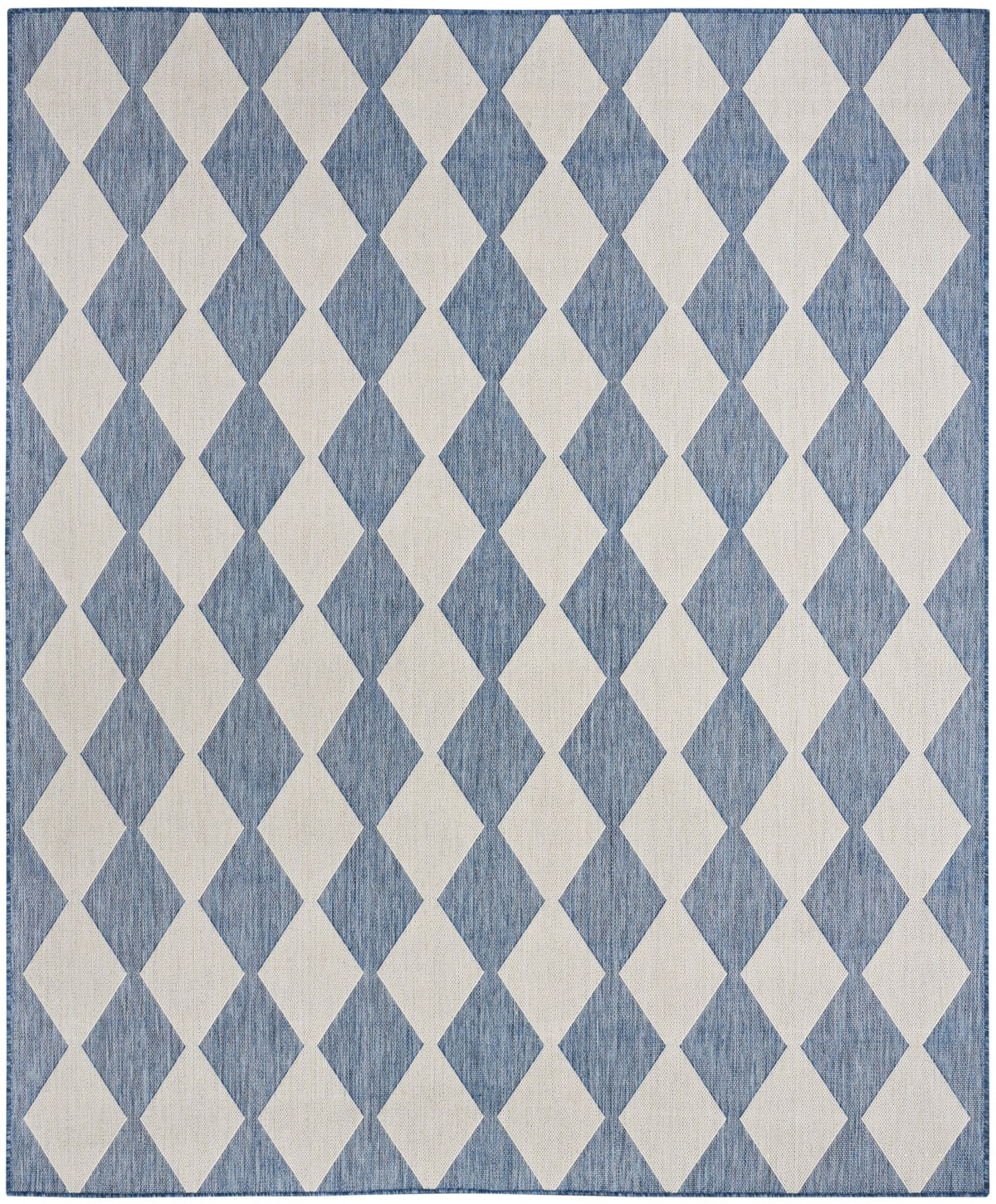 Nourison Positano POS04 Machine Made Navy, Blue Rug