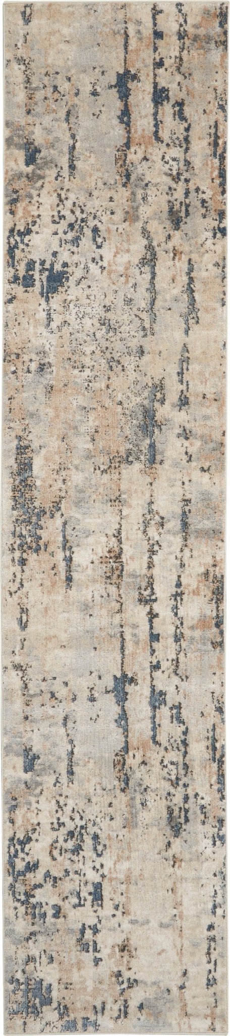 Nourison Quarry Qua01 Beige/Grey Rug - Nourison - 99446030122