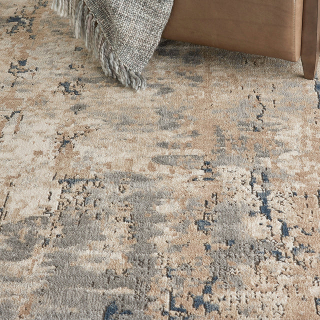 Nourison Quarry Qua01 Beige/Grey Rug - Nourison - 99446272256