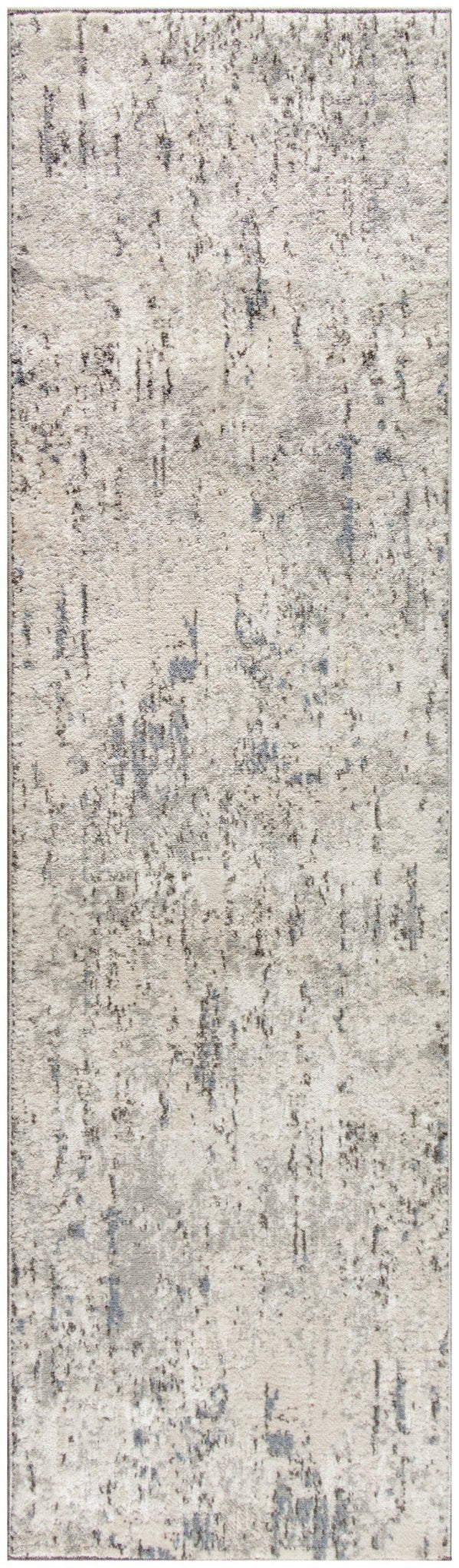 Nourison Quarry Qua01 Ivory Blue Grey Rug - Nourison - 99446924070