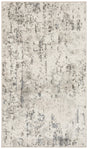 Nourison Quarry QUA01 Machine Made Ivory, Blue, Grey Rug