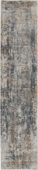 Nourison Quarry Qua02 Blue/Beige Rugs - Nourison - 99446746382
