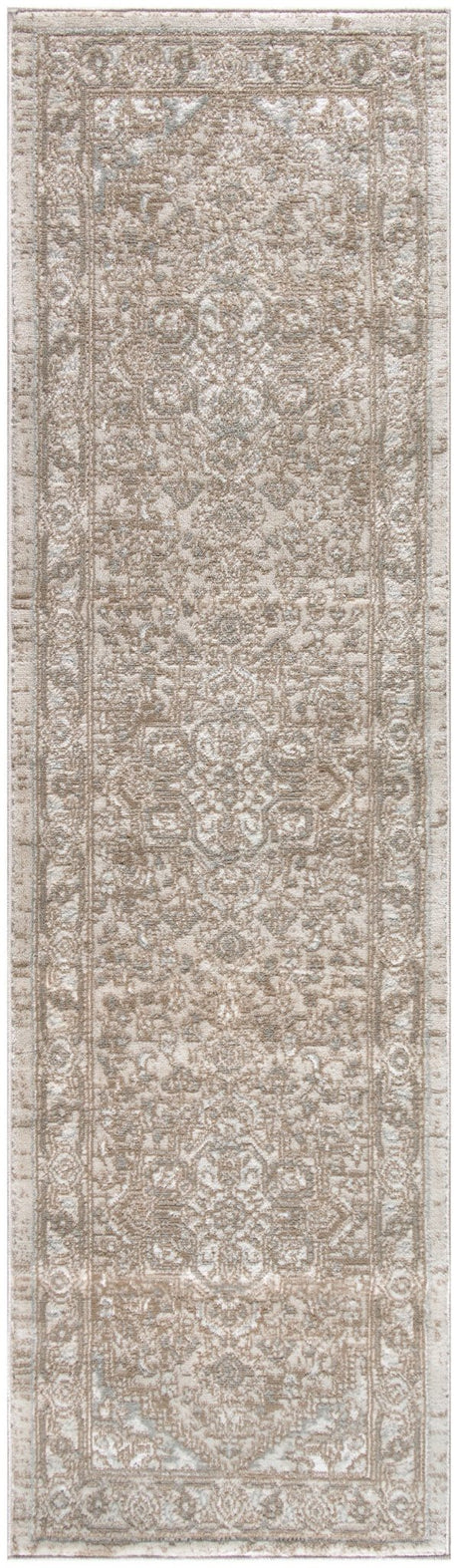 Nourison Quarry Qua05 Beige Rug - Nourison - 99446924452