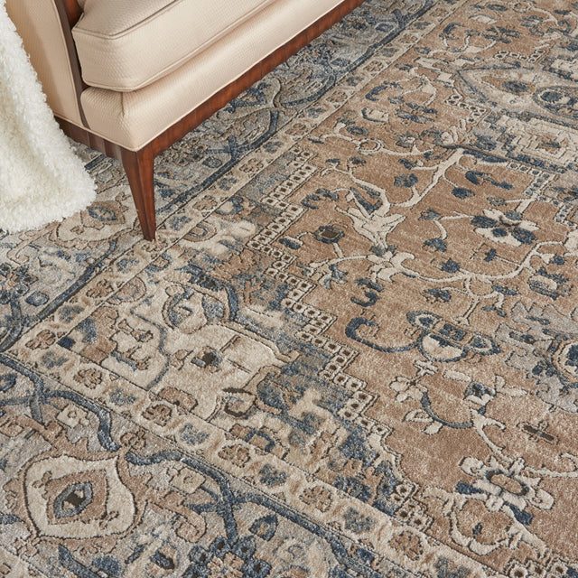 Nourison Quarry Qua05 Beige/Grey Rugs - Nourison - 99446371577