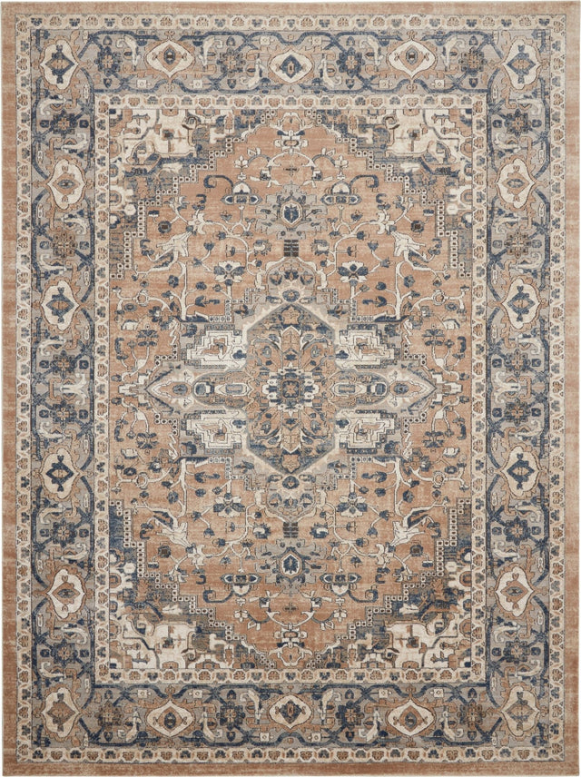 Nourison Quarry Qua05 Beige/Grey Rugs - Nourison - 99446746696