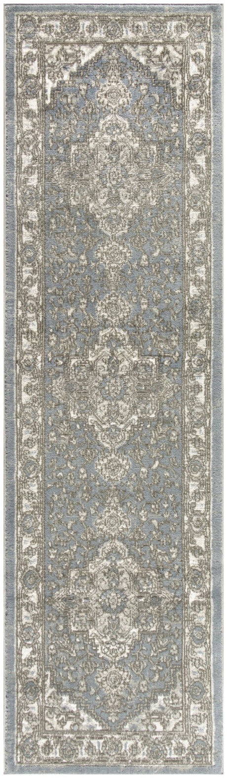 Nourison Quarry Qua05 Blue Rug - Nourison - 99446924179