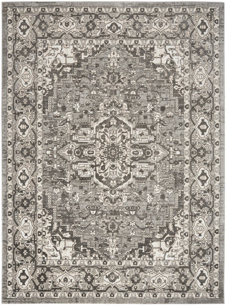 Nourison Quarry Qua05 Grey Rug - Nourison - 99446924421