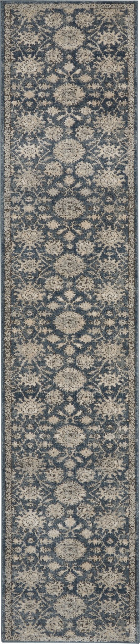 Nourison Quarry Qua06 Blue/Beige Rugs - Nourison - 99446746931