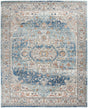 Nourison Quarry Qua11 Ivory Blue Rugs - Nourison - 99446819819