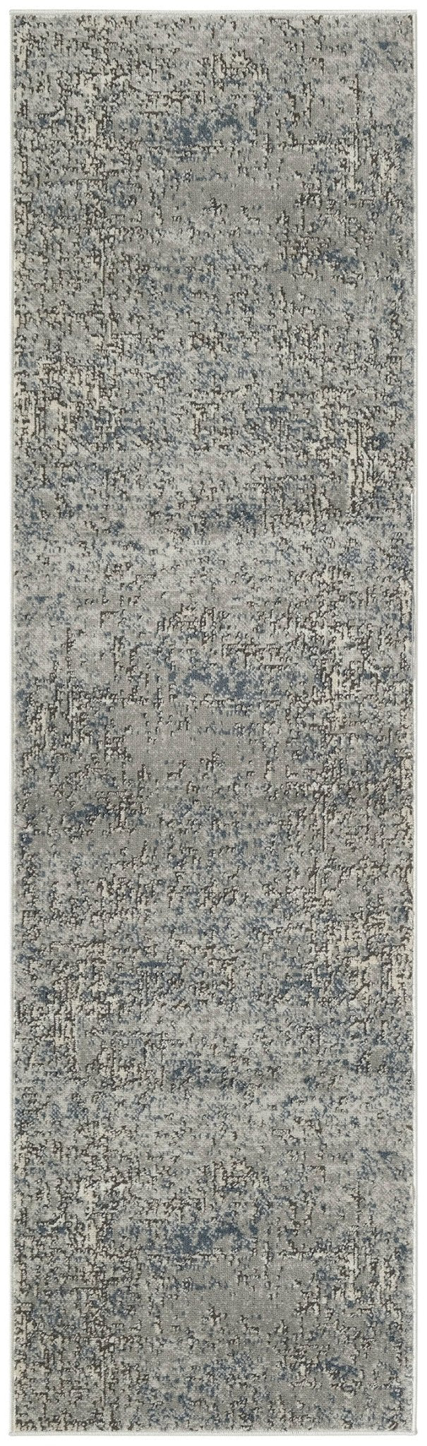 Nourison Quarry QUA17 Machine Made Dark, Grey Rug