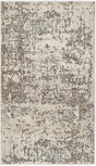 Nourison Quarry QUA17 Machine Made Ivory, Beige Rug