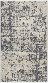 Nourison Quarry QUA17 Machine Made Ivory, Grey Rug