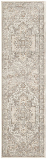 Nourison Quarry QUA18 Machine Made Beige Rug