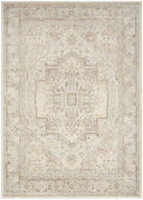 Nourison Quarry QUA18 Machine Made Beige Rug