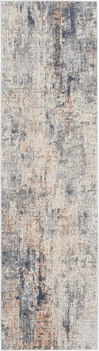 Nourison Rustic Textures Rus01 Grey / Beige Rugs - Nourison - 99446461841