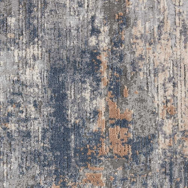 Nourison Rustic Textures Rus01 Grey / Beige Rugs - Nourison - 99446461872