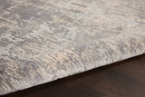 Nourison Rustic Textures Rus01 Ivory / Silver Rugs - Nourison - 99446476104