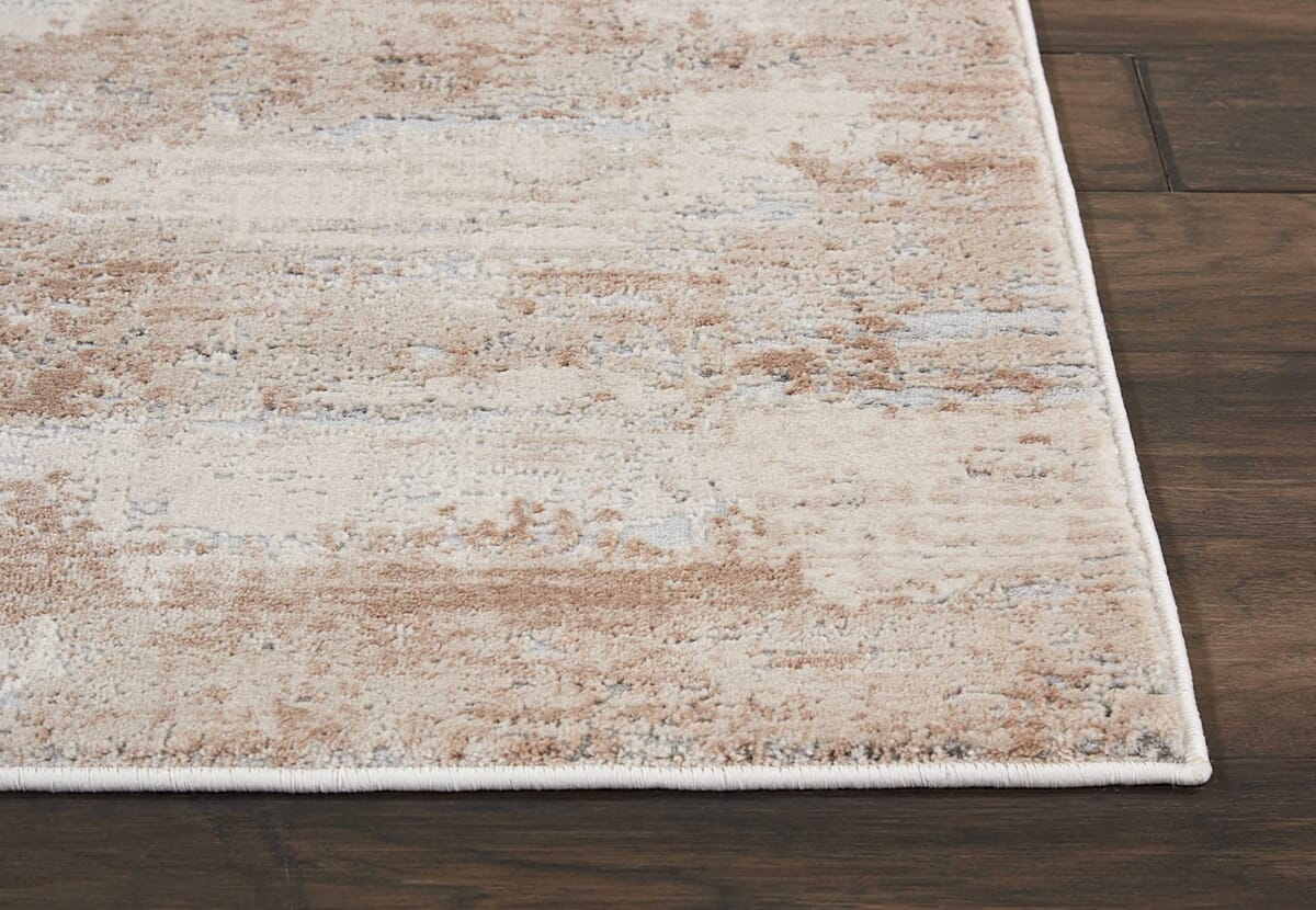 Nourison Rustic Textures Rus03 Beige Rug - Nourison - 99446461995