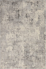 Nourison Rustic Textures Rus07 Grey / Beige Rugs - Nourison - 99446496256