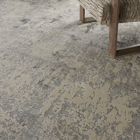 Nourison Rustic Textures Rus07 Grey / Beige Rugs - Nourison - 99446496256