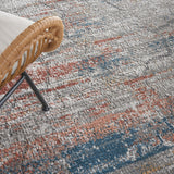 Nourison Rustic Textures Rus11 Multicolor Rugs - Nourison - 99446835796