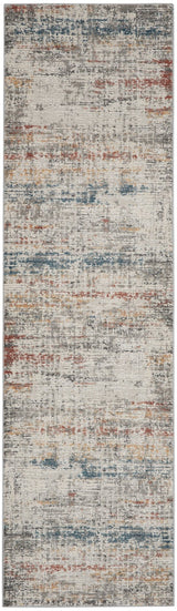 Nourison Rustic Textures Rus14 Light Grey Multi Rugs - Nourison - 99446799234